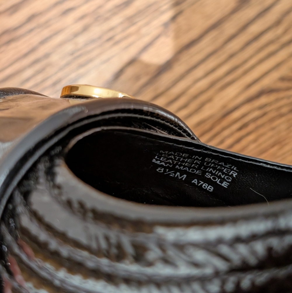 Elegant Black Wedge Shoes - Picture 7 of 7